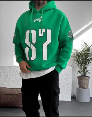 هودي اوفر سايز اخضر Sparks 87
