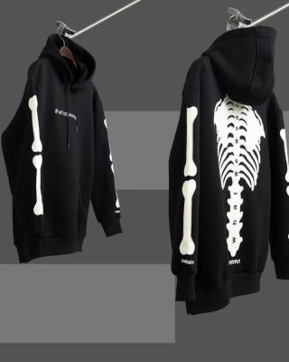 هودي اوفر سايز أسود - what we wear