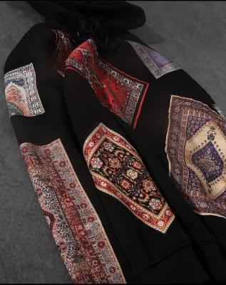 هودي أوفر سايز أسود - Carpet