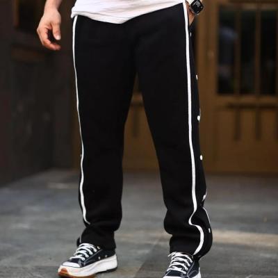 بنطلون سويت بانت اسود- Side Clips