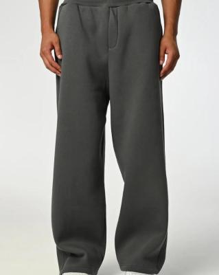 بنطلون سويت بانت رصاصي - baggy