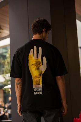 تيشيرت Benzema أسود أوفرسايز