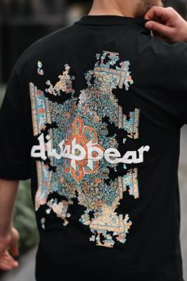 تيشيرت Disappear أسود أوفرسايز