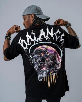 تيشيرت Balance أسود أوفرسايز