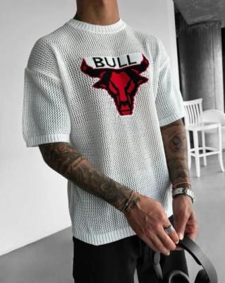 تيشيرت Bull أبيض